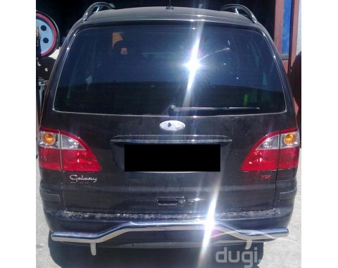 Защита заднего бампера (труба) для Galaxy